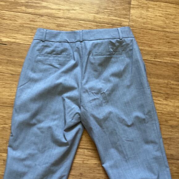 Banana Republic Light Grey Wool Lined Trousers, Size 6 - Picture 4 of 6